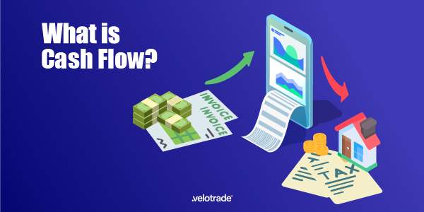 Cash flow is cash moving in and out of a business that makes the net balance positive or negative.